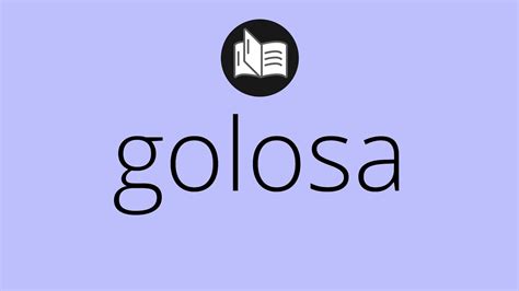 golosa meaning